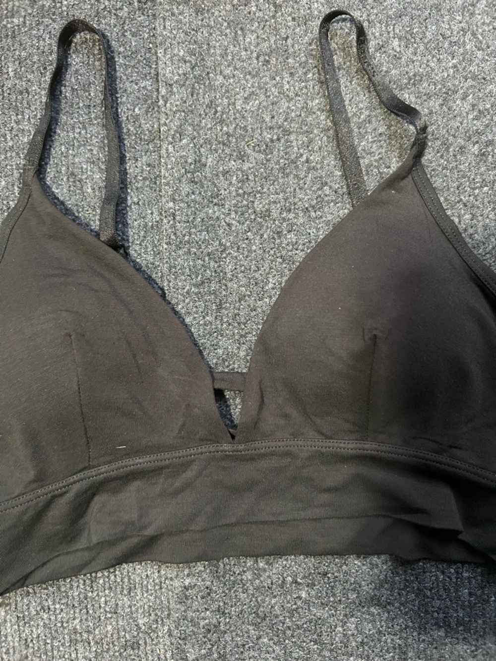 Black Wireless Bralette - Women's Intimates